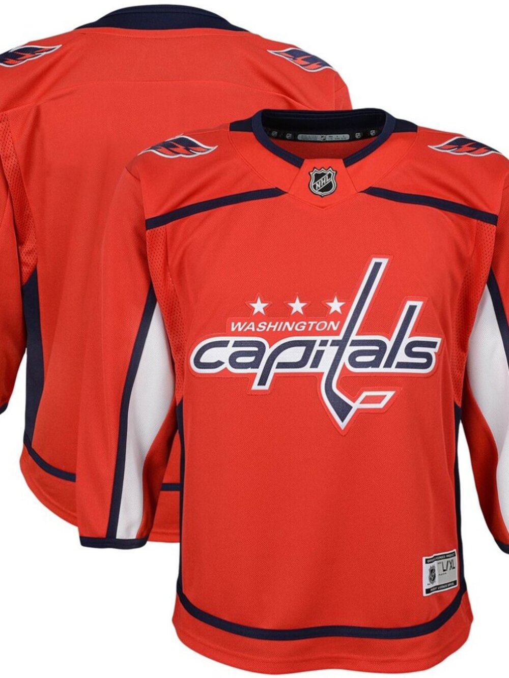 Youth Washington Capitals Red Home Premier Team Jersey